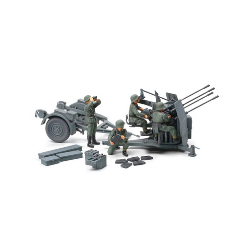 タミヤ 1/48 ドイツ20mm4連装高射機関砲38型