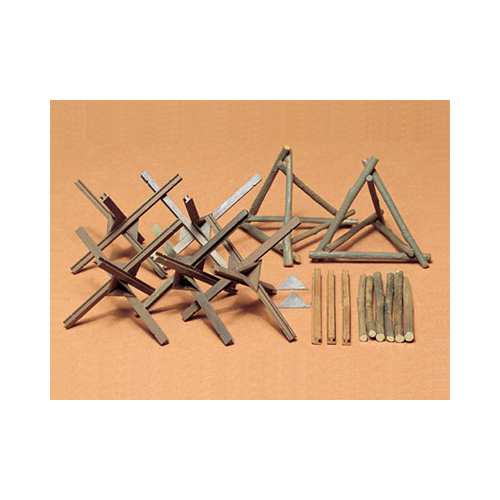 タミヤ 1/35 バリケードセット