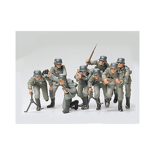 タミヤ 1/35 ドイツ歩兵 突撃セット
