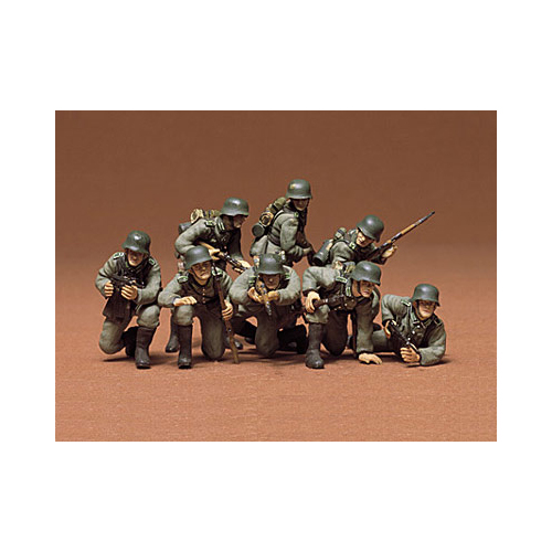 タミヤ 1/35 ドイツ歩兵 進撃セット