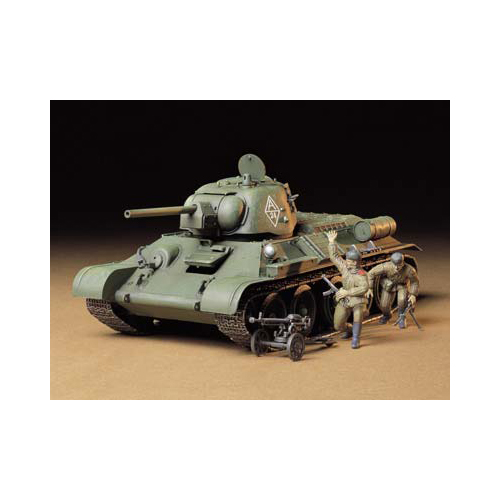 タミヤ 1/35 ソビエトT34/76戦車1943年型チェリヤビンスク
