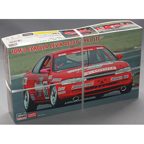 ハセガワ 1/24 トムス カローラ レビン AE101 `1993 JTC`