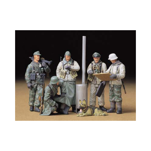 タミヤ 1/35 ドイツ歩兵 野戦会議セット