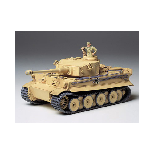 タミヤ 1/35 ドイツ重戦車 タイガーI 極初期生産型 (アフリカ仕様)