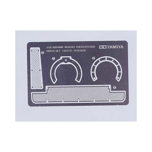 タミヤ 1/35 アメリカ M1A1/A2 エイブラムス戦車エッチングパーツセット