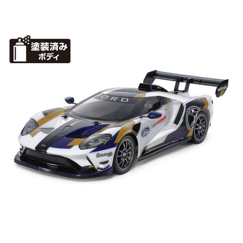 タミヤ 1/10RC 2020 フォード GT MK II (TT-02シャーシ)