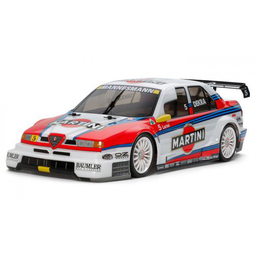 タミヤ 1/10RC アルファロメオ 155 V6 TI マルティーニ(TT-02 シャーシ)
