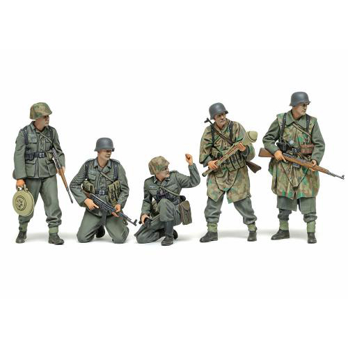 タミヤ 1/35 ドイツ歩兵セット (大戦後期)