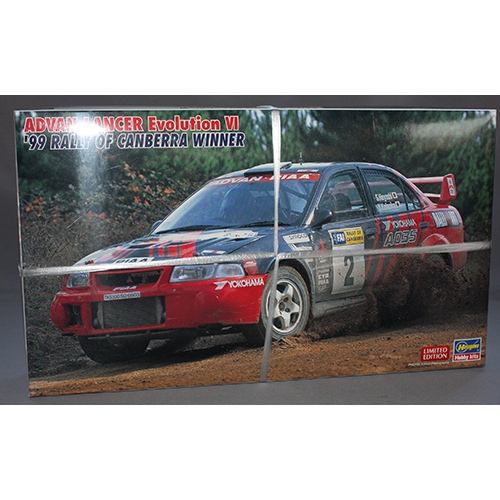 ハセガワ 1/24 アドバン ランサー エボリューションVI 99 ラリー オブ キャンベラ ウィナー