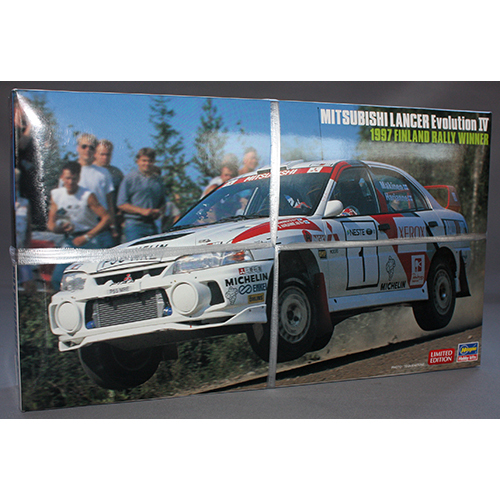 ハセガワ 1/24 三菱 ランサー エボリューションIV 1997 フィンランドラリー ウィナー