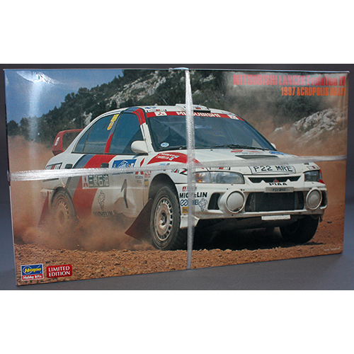 ハセガワ 1/24 三菱 ランサー エボリューションIV 1997 アクロポリス ラリー