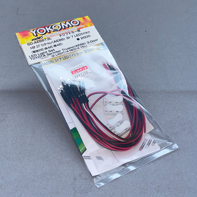 yokomo SD-AE86T3L トヨタ スプリンタートレノ(AE86) 3ドア LEDライトセット