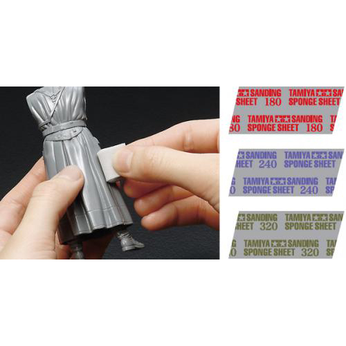 タミヤ 研磨スポンジシート 180