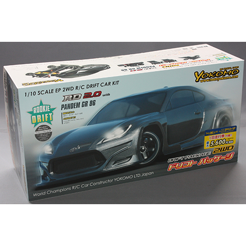 YOKOMO DP-GR86G PANDEM GR86 (ガンメタ) ボディ付き RD2.0 組み立てキット