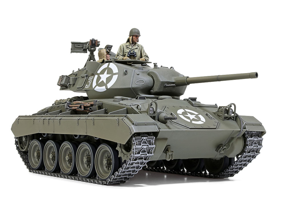 タミヤ 1/35 ミリタリーミニチュアシリーズ No.391 1/35 アメリカ軽戦車M24 チャーフィー (ヨーロッパ戦線)