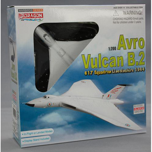 ドラゴン ウイングス ウォーバーズ 1/200 イギリス空軍 アブロ バルカン B.2　第617飛行隊 リンカーンシャー