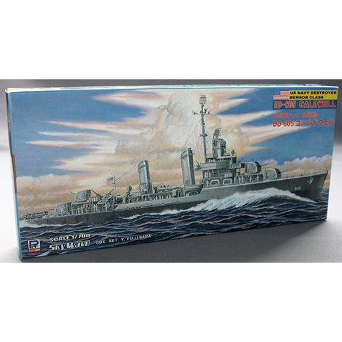 ピットロード 1/700 米海軍駆逐艦 ベンソン級 コールドウェル (DD-605)