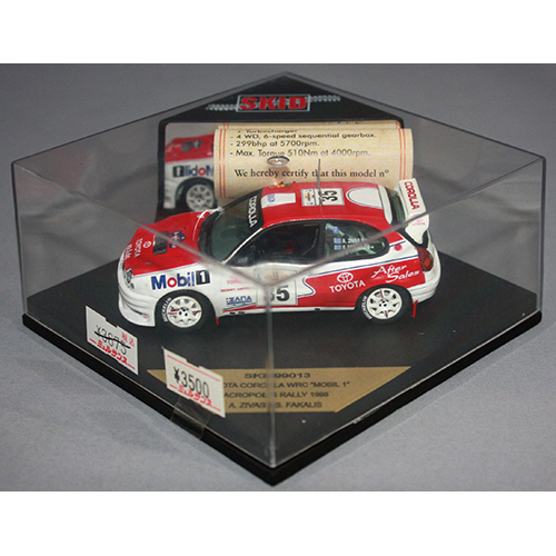 ONYX 1/43 TOYOTA COROLLA WRC MOBIL 1 ACROPOLIS Rally 1998