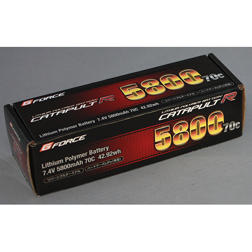 G-FORCE Catapult R LiPo 7.4V 5800mAh 70C