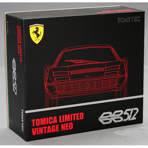 トミーテック トミカリミテッドヴィンテージ  LV-NEO フェラーリ 512 BB(赤/黒)1/64