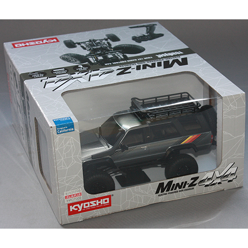 京商 ミニッツ4×4 レディセット トヨタ 4ランナー (ハイラックスサーフ) アクセサリーパーツ付 ダークグレーメタリック