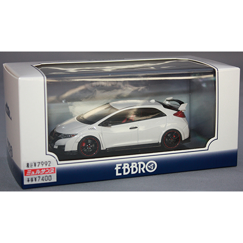 EBBRO 1/43 Honda CIVIC TYPE R 2015 (Japanese License Plate)