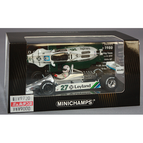MINICHAMPS 1/43 Alan Jones World Champion 1980