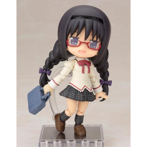 コトブキヤ キューポッシュ 暁美ほむら -制服Ver.-