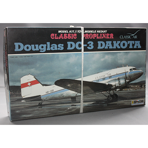 童友社 1/100 ダグラス DC-3 クラシック エア(スイス)
