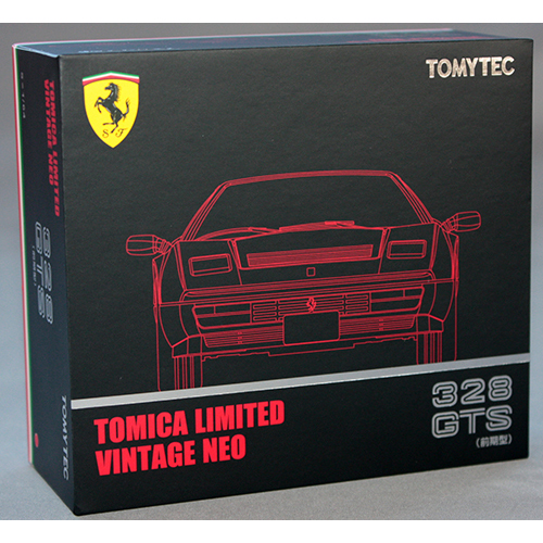 トミーテック 1/64 TLV-NEO フェラーリ 328 GTS (赤)