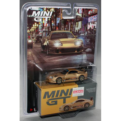 TSM 1/64 Toyota スープラ (A80) GT-300 Top Secret Gold
