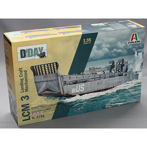 イタレリ 1/35 LCM 3 上陸用舟艇