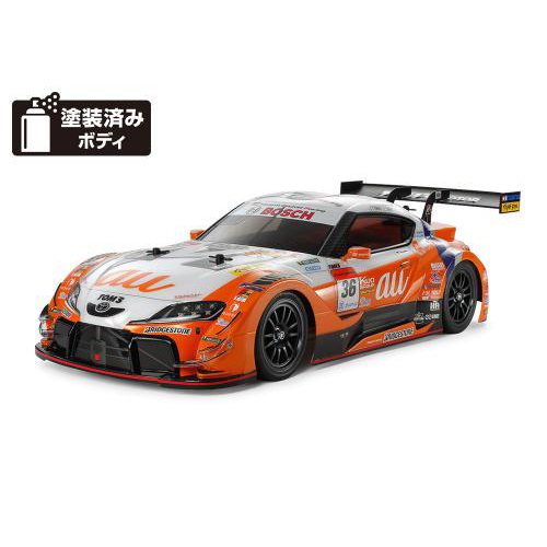 タミヤ 1/10RC au TOM'S GR Supra (TT-02シャーシ)