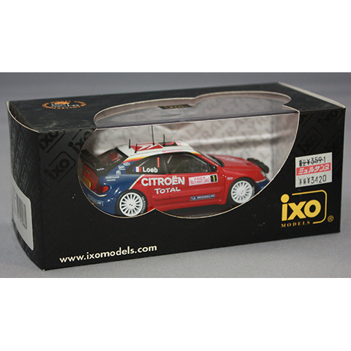 ixo 1/43 Crtroen Xsata #1 Winner Rally Monte Carlo 2005
