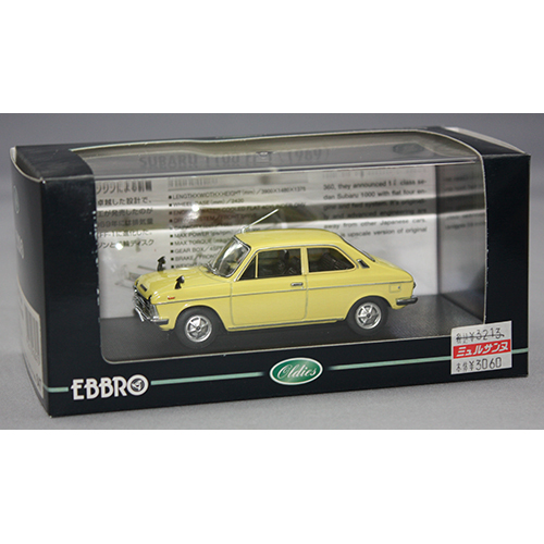 EBBRO 1/43 Subaru ff-1 2 door Sports Sedan 1969