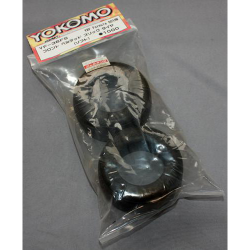 YOKOMO YF-36FS YRF Formula 001用 フロント ベルテッド スリック タイヤ(ソフト)