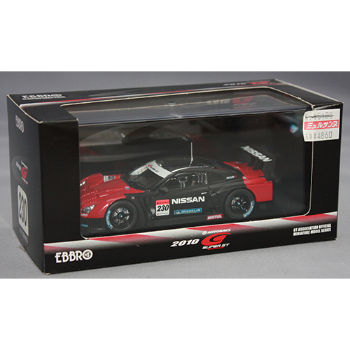 EBBRO 1/43 SUPER GT500 NISSAN GT-R Suzuka test