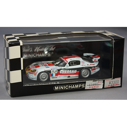 ミニチャンプス 1/43 Chrysier Viper GTS-R Le Mans 24 hrs. 2001