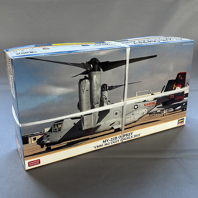 ハセガワ 1/72 MV-22B オスプレイ “VMM-362 アグリーエンジェルス 2025”