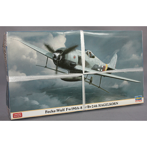 ハセガワ 1/48 フォッケウルフ Fw 190A-8 w/Bv246 ハーゲルコルン