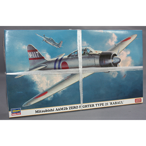 ハセガワ 1/48 三菱 A6M2b 零式艦上戦闘機 21型 `ラバウル`