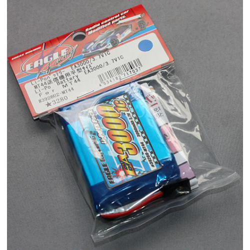 イーグル 3926U2-MT44 Li-Poバッテリー　EA3000/3.7V1C MT44送信機用平型サイズ