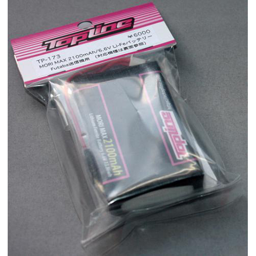 TOPLINE TP-173 MORI MAX 6.6V 2100mAh Li-Feバッテリー(送信機専用)
