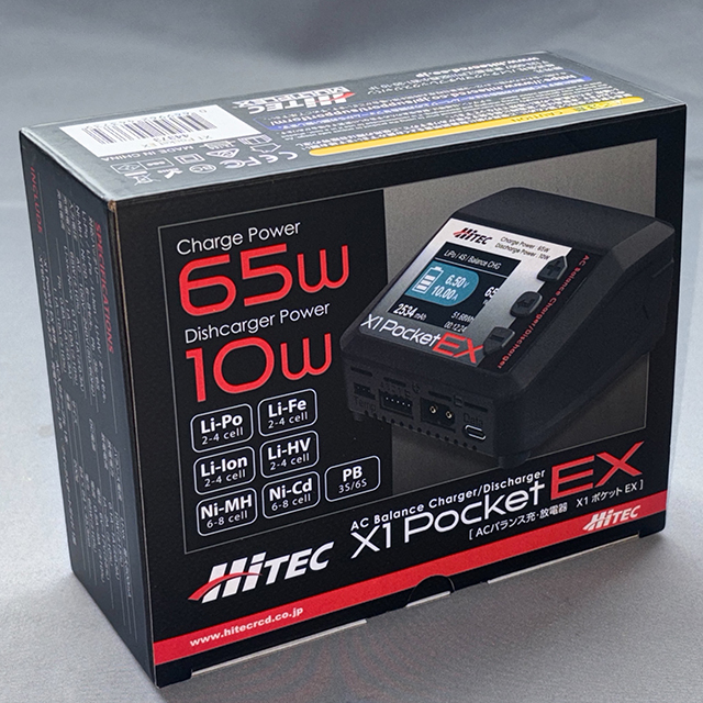 HiTEC 44373 ACバランス充・放電器 X1 Pocket EX