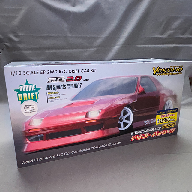 ヨコモ DP-FCBN 1/10 ドリフトパッケージ2WD BN Sports マツダ FC RX-7 ボディ付キット