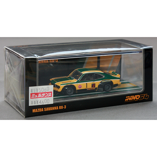 INNO Models 1/64 Mazda SAVANNA RX3 `KATAYAMA RACING`