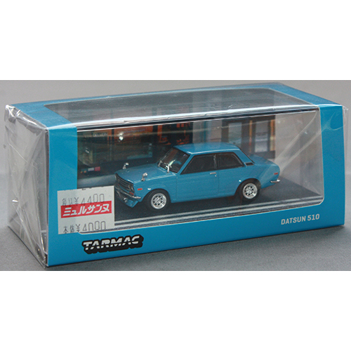 Tarmac Works 1/64 Datsun 510 Light Blue