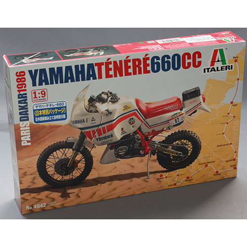 イタレリ 1/9 ヤマハ テネレ 660 1986 パリ・ダカールラリー