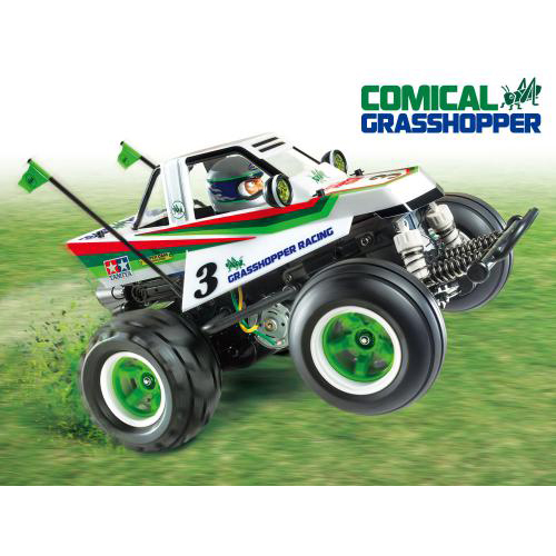 タミヤ 電動RCカーシリーズ No.662  1/10RC コミカル グラスホッパー(WR-02CBシャーシ)
