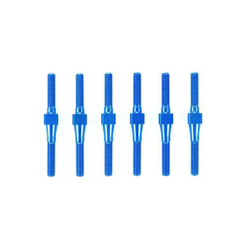 タミヤ OP.2017 タムテックギアGB-01S 2.6x29mm アルミターンバックルシャフト (ブルー・6本)